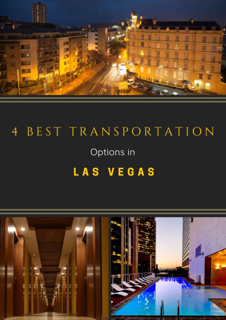 4 Transportation option in Las Vegas