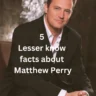Matthew Perry 5 Facts